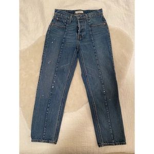 Levi’s “Altered Straight” denim jeans
